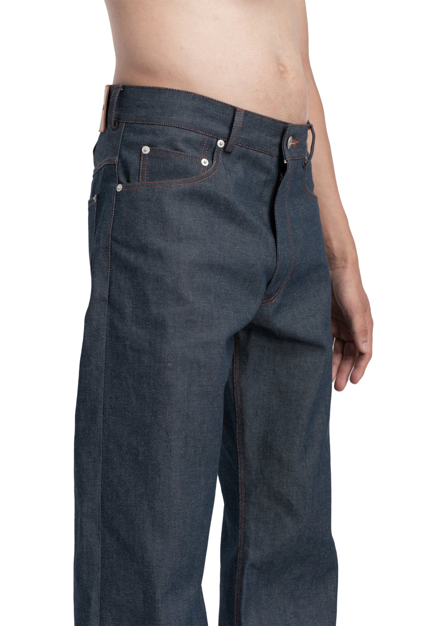NATURAL INDIGO SELVEDGE DENIM
