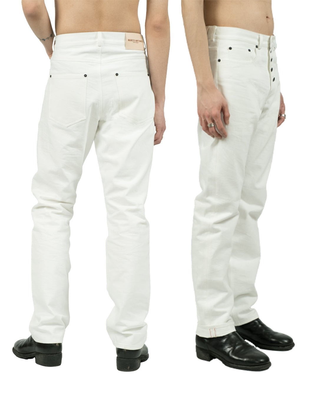 ホワイトデニムarmando様 WHITE SELVEDGE DENIM – Marco Antonio c/o Marco Antonio Sawzyniak