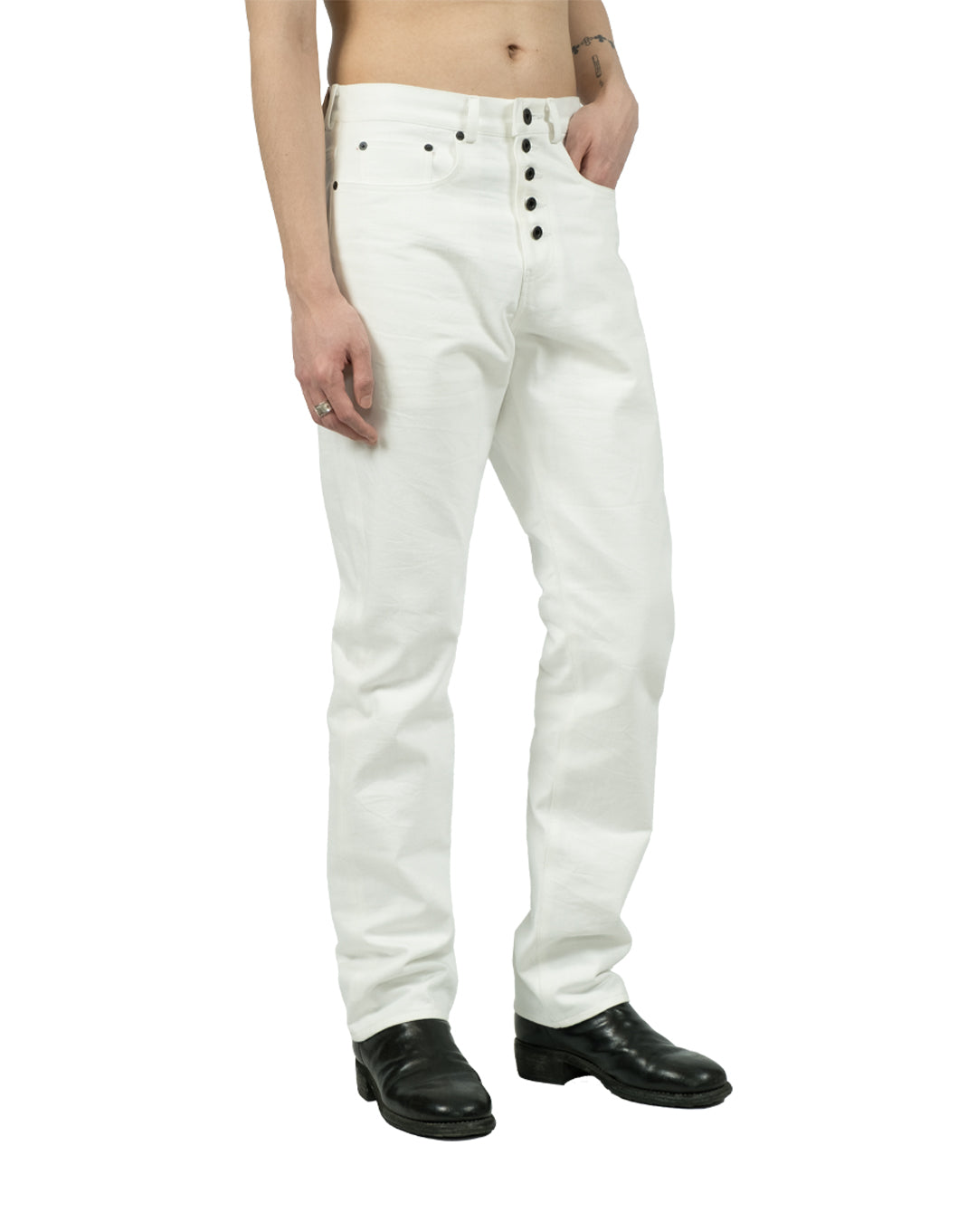 WHITE SELVEDGE DENIM