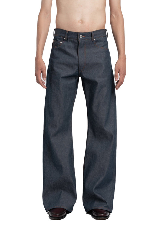 NATURAL INDIGO SELVEDGE DENIM